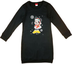 Andrea Kft Disney Minnie karácsonyi mintával nyomott lányka pamut ruha