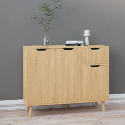 vidaXL Servantă, stejar sonoma, 90x30x72 cm, lemn prelucrat (326816) Comoda