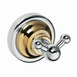 SAPHO Retro dupla fogas 65x65x65 mm, arany/króm 144206038 (XJ202)
