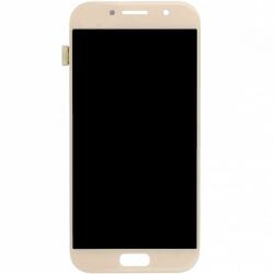 Samsung GH97-20135D Gyári Samsung Galaxy A5 (2017) A520 rózsaszín LCD kijelző érintővel (GH97-20135D)