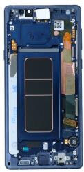 Samsung GH97-22269B Gyári Samsung Galaxy Note 9 N960F OLED kijelző érintővel kék kerettel előlap (GH97-22269B)