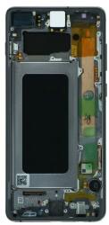 Samsung GH82-18849A Gyári Samsung Galaxy S10 Plus OLED kijelző érintővel Fekete kerettel előlap (GH82-18849A)
