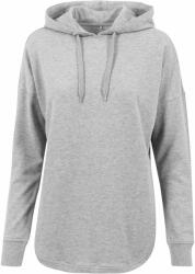Build Your Brand Női oversize pulóver - Szürke | L (BY037-1000206109)