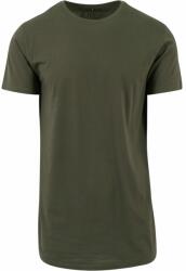 Build Your Brand Hosszított férfi póló - Olív | XL (BY028-1000229399)