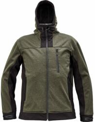 Cerva Férfi softshell dzseki HUYER - Olív | 3XL (0301058214006)