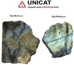  Pandantiv Labradorit cu Argint 925 - 50x31x7 mm - Unicat