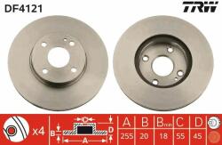 TRW Disc frana TRW DF4121 (DF4121) - automobilus