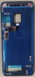  Xiaomi Mi 10 Ultra lcd keret (középső keret) fekete gyári
