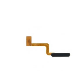 Samsung F700F Galaxy Z Flip bekapcsoló gomb flex kábel, átvezető fólia fekete, gyári