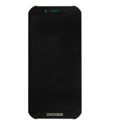 Doogee S40 Pro LCD Kijelző+Érintőüveg+Előlap Keret+Akkumulátor, Fekete Service Pack