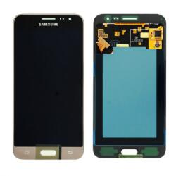 Samsung J320 Galaxy J3 LCD Kijelző+Érintőüveg (GH97-18414B, GH97-18748B) Arany, Service Pack