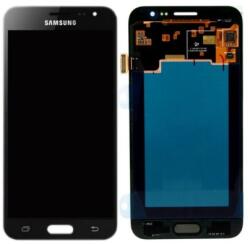 Samsung J120 Galaxy J1 (2016) LCD Kijelző+Érintőüveg (GH97-19005C, GH97-18224C) Fekete Service Pack