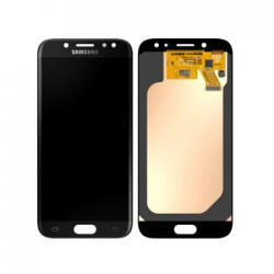Samsung J530 Galaxy J5 (2017) LCD Kijelző+Érintőüveg, Fekete (GH97-20738A, 20880A) Gyári, Service Pack