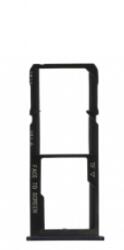 ASUS Zenfone 4 Selfie ZD553KL Dual sim és memória kártya tartó tálca gyári fekete