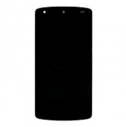 LG Nexus 5 D821, Nexus 5 D820 (USA) előlap keret, lcd kijelző és érintőpanel, fekete (gyári)