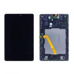 Samsung T590, T595 Galaxy Tab A 10.5 Előlap keret+LCD Kijelző+Érintőüveg (GH97-22197A) Fekete Service Pack