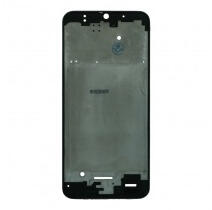 Samsung M215 Galaxy M21 előlap (lcd) keret, fekete (gyári)