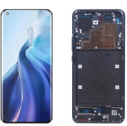 Xiaomi Mi 11 előlap keret, lcd kijelző érintőpanellel fekete, gyári