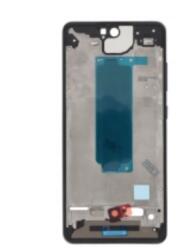 Samsung A528 Galaxy A52s 5G lcd keret (középső keret) fekete gyári