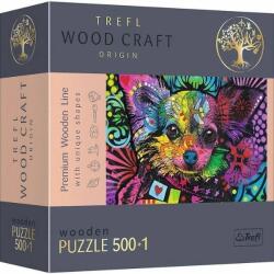 Trefl Wood Craft - Színes kutyakölyök 500+1 db-os (20160)