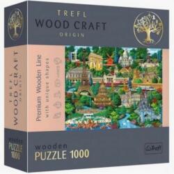 Trefl Wood Craft - Híres francia helyek 1000 db-os (20150)