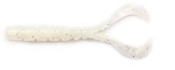 Mustad Aji Worm Chiki Chiki 4.3cm White Glow Glitter (F1.M.CHK1.7007)