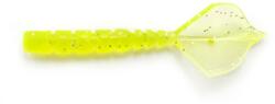 Mustad Aji Worm Hila-Hila 4.3cm UV Clear Chartreuse (F1.M.HILA1.7005)