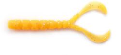 Mustad Aji Worm Chiki Chiki 4.3cm Orange Glow Glitter (F1.M.CHK1.7008)