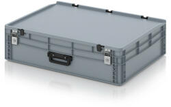 AUER Packaging Euro Tárolóláda Koffer Zárszerkezettel Ed 86/22 HG 1G 2S (ED_86_22_1G_2S)