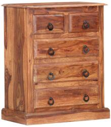 vidaXL Dulap cu sertare, 60x35x75 cm, lemn masiv de sheesham (286395) Comoda