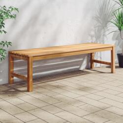 vidaXL Bancă de grădină, 150 cm, lemn masiv de tec (316627)
