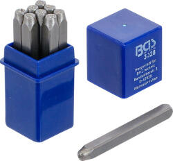 BGS Technic 9-3028 beütő készlet, szám, 2.5 mm, 9 darabos (9-3028)