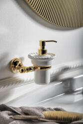 SAPHO Perla Falra szerelhető szappanadagoló, arany PE1085 (PE1085)