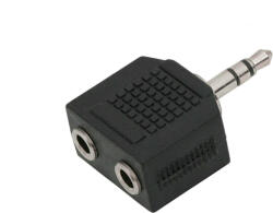 Thunder Germany ADP-815 Átalakító (2x 3, 5 mm Jack mama - 3, 5 mm Jack papa) Sztereó - mkaudio