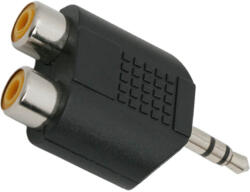 Thunder Germany ADP-816 Átalakító (2xRCA mama - 3, 5 mm Jack papa) Sztereó - mkaudio