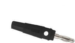 Thunder Audio Thunder Germany BN-102 Banán dugó, műanyag - FEKETE