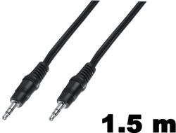 Thunder Germany SC88-1, 5 sztereo jelkábel (3, 5 mm Jack - 3, 5 mm Jack) - (1, 5 m) - mkaudio
