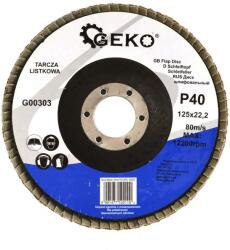 MAR-POL Lamellás csiszolókorong 125mm P40 M07972 (M07972)