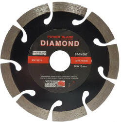 MAR-POL Gyémánt korong SEGMENT 125mm x 10mm x 22, 2mm M08525 (M08525)