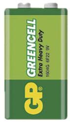 GP Batteries Cink-klorid elem Greencell 6F22 (9V) 1012511000 (1012511000)