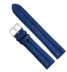 Curea pentru ceas Albastra din silicon moale 18mm 20mm A-1C62XLA (A-1C62XLA)