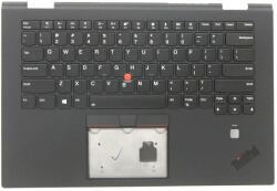 Lenovo Carcasa superioara cu tastatura Laptop, Lenovo, ThinkPad X1 Yoga Gen 3rd 2018, SM10P95279, 02HL897, 02HL896, cu iluminare, layout US (caselen59-AU0)