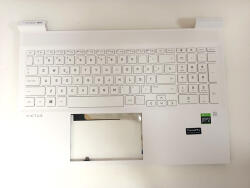 HP Carcasa superioara cu tastatura palmrest Laptop, HP, Victus 16-D, 16-E, M54737-001, M54737-031, cu iluminare, layout US (casehp49-AU0)