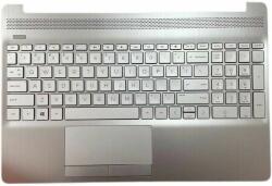 HP Carcasa superioara cu tastatura palmrest Laptop, HP, 15-DW, 15T-DW, 15S-DU, 15S-DY, TPN-C139, L52023-001, L52023-271 (casehp29silver-AU0)