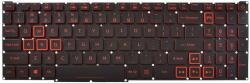 Acer Tastatura Laptop, Acer, Nitro 5 AN515-54, AN515-55, AN517-52, iluminare rosie, layout US (acer49v2red-AU2)