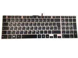 Toshiba Tastatura Laptop, Toshiba, Sallite L850, L855, P850, P855, P870, P875, iluminata, layout DE (germana) (tos6ide-AU0)