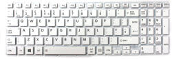 Toshiba Tastatura Laptop, Toshiba, Satellite C55-C-1E3, fara rama, alba, UK (Tos22ukwhite-MQ31)