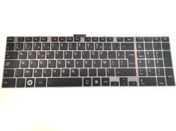 Toshiba Tastatura Laptop, Toshiba, Satellite L950D, rama argintie (Tos6ussilver-MQ2)