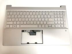 HP Carcasa superioara cu tastatura palmrest Laptop, HP, Pavilion X360 15-CR, 15T-CR, TPN-W132, iluminata, layout US (casehp27-AU0)