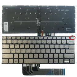 Lenovo Tastatura laptop, Lenovo, Yoga 530S-14, 530S-14ARR, 530S-14IKB, cu iluminare, us, aurie (len81iusv3gold-AU1)